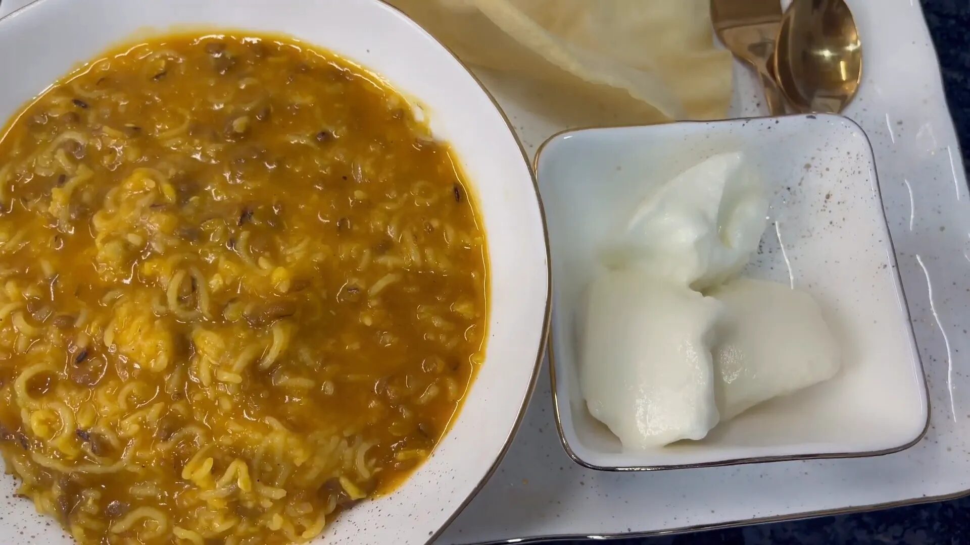 Serving suggestions for khichdi